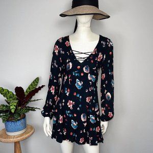 •Hollister• Floral Mini Dress